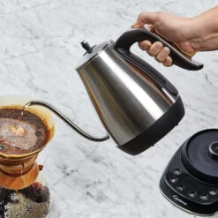 Capresso Pour-Over Kettle -Coffee Machine Store 290 wetgrounds2