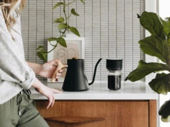 Fellow Stagg EKG 0.9L Kettle - Black And Maple 11 Fellow Stagg EKG 0.9L Kettle - Black And Maple -Coffee Machine Store 3T0B7146 2