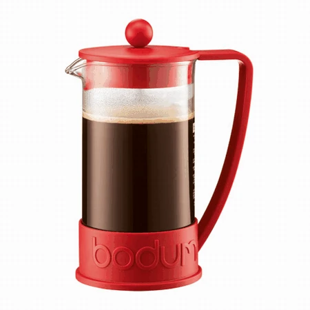 Bodum BRAZIL Coffee Press In Red 3 Bodum BRAZIL Coffee Press In Red