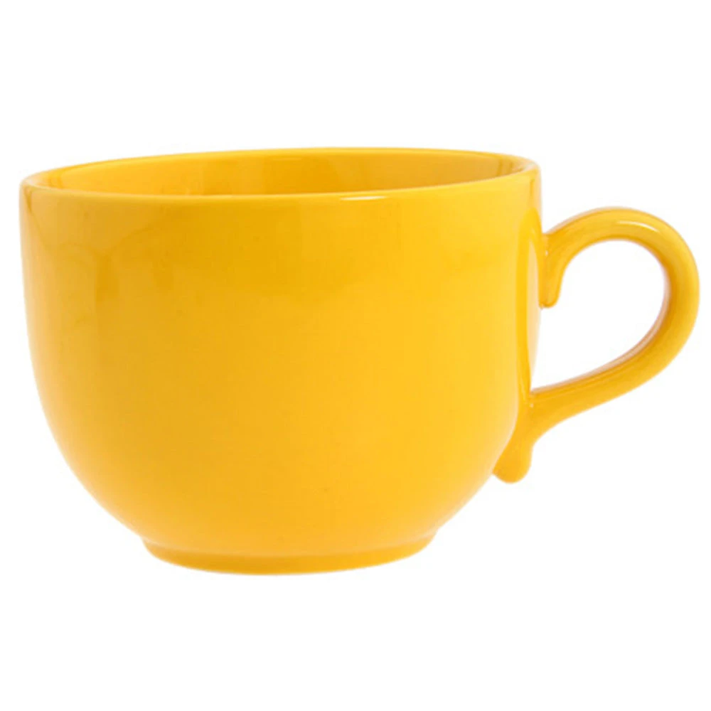 Waechtersbach Fun Factory Jumbo Coffee Cup In Yellow 3 Waechtersbach Fun Factory Jumbo Coffee Cup In Yellow