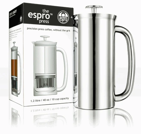 Espro P7 Press For Coffee 32oz - Polished Stainless Steel - Image 3
