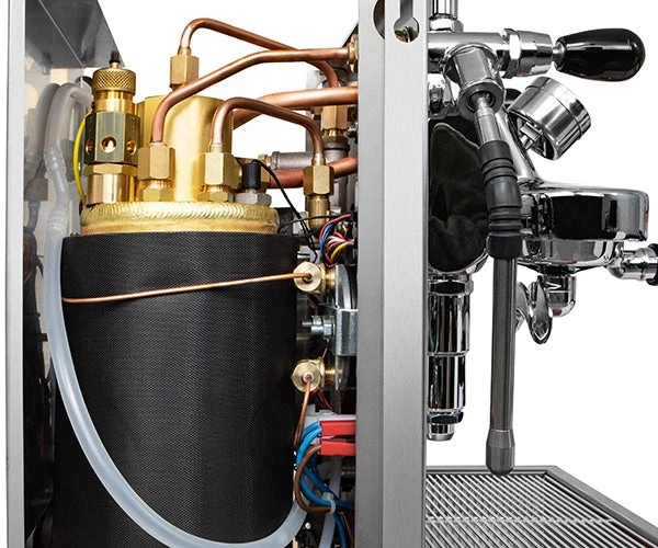 Bezzera Aria PID Espresso Machine With Flow Control - Pure Steel - Image 9