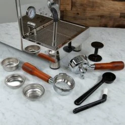 Bezzera BZ13 DE Bianco Espresso Machine - Rosewood - Special Edition -Coffee Machine Store BZBZ13PMWOOD 0206