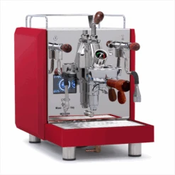 Bezzera DUO MN Dual Boiler Espresso Machine With Flow Control - Total Red