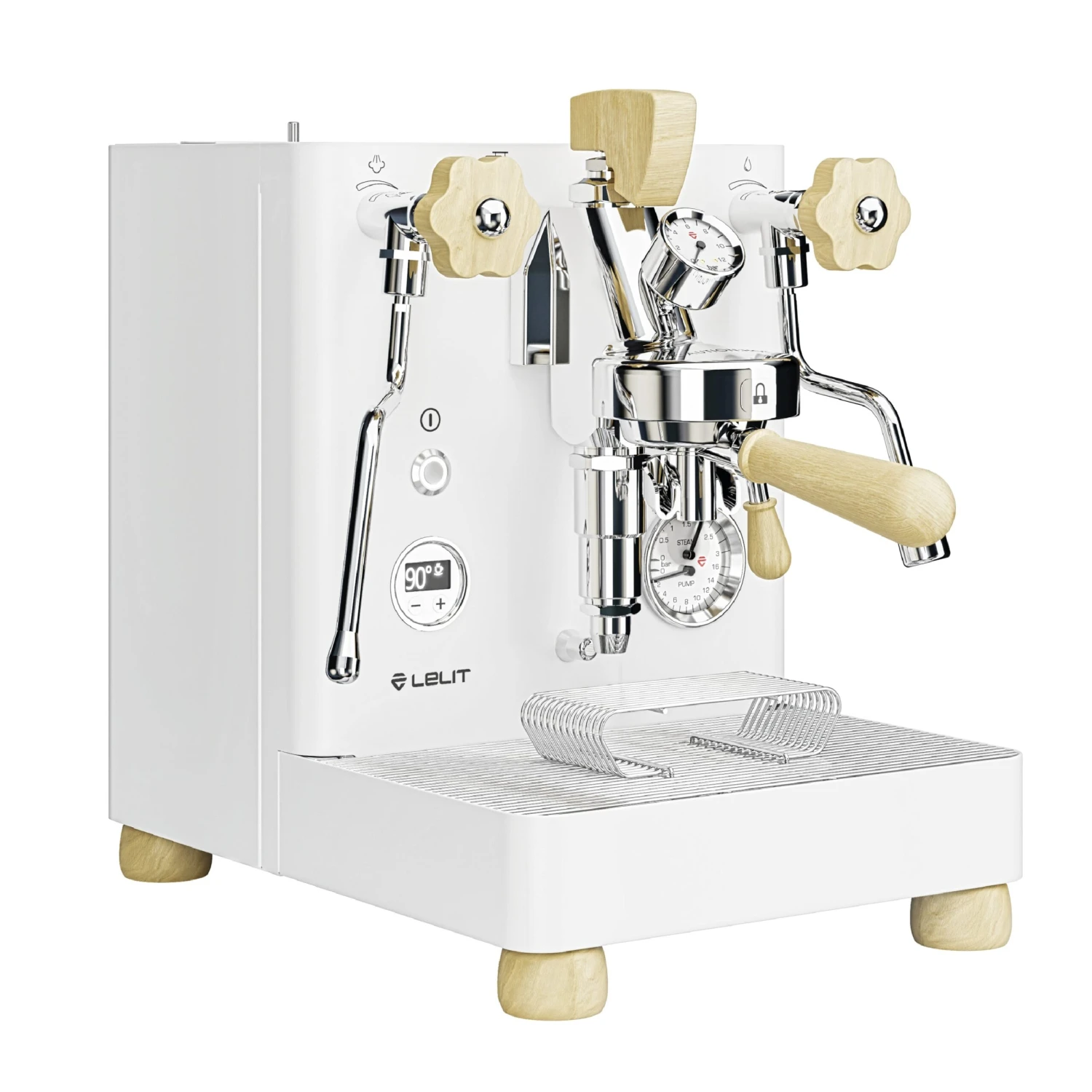Lelit Bianca V3 Dual Boiler Espresso Machine - Matte White 3 Lelit Bianca V3 Dual Boiler Espresso Machine - Matte White