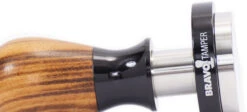 Bravo Espresso Tamper Light Wood Handle 54.7mm -Coffee Machine Store BravoTamper Hero LW