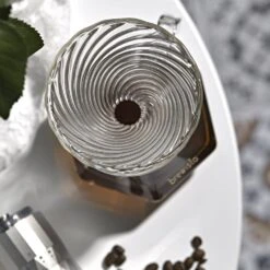 Brewista Tornado Duo Double Wall Glass Dripper -Coffee Machine Store Brewistatornadodripperontablewithgrinder 1800x1800 7cd2b896 3c47 4c80 9316 969381c94d02