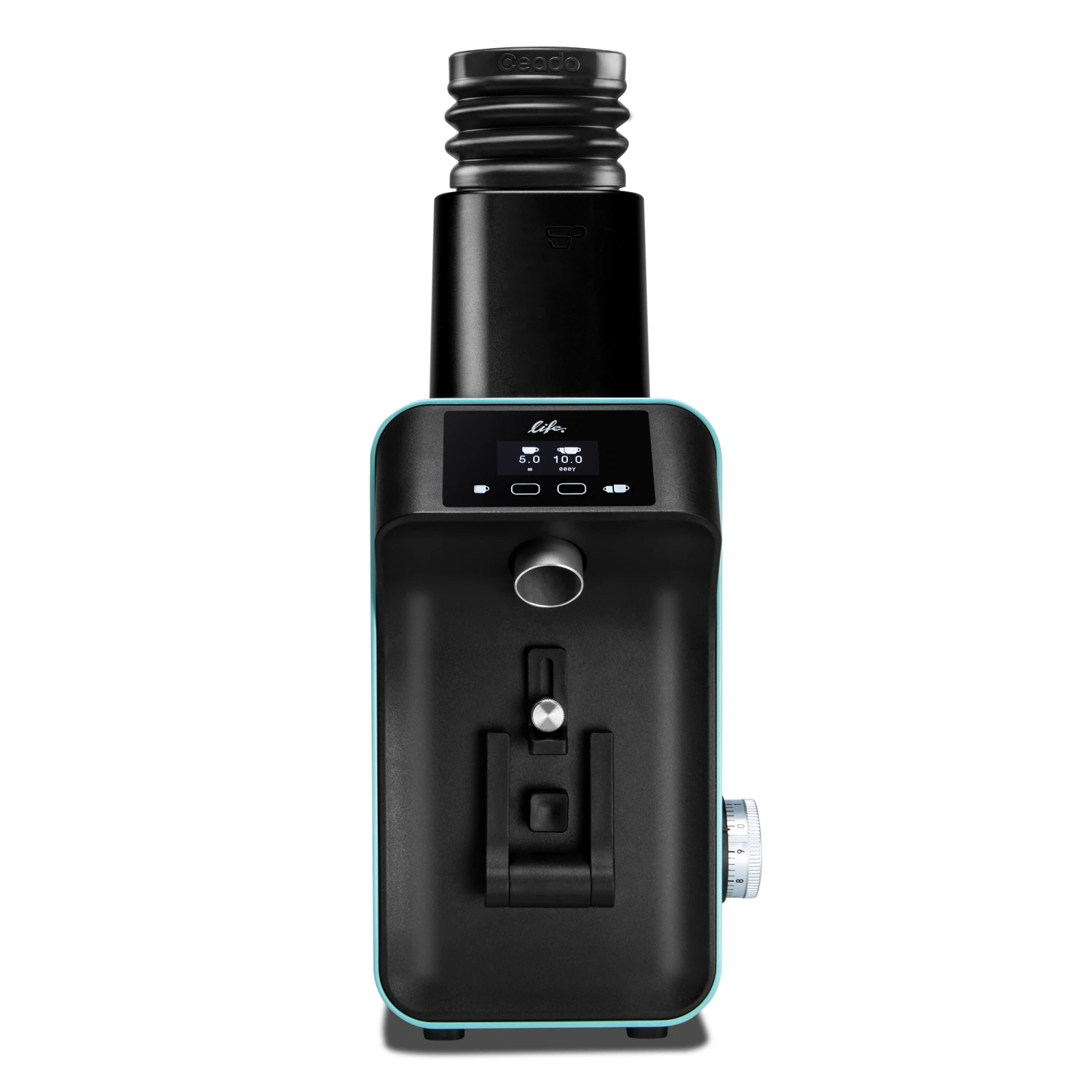 Ceado Life Coffee Grinder - Aquamarine - Image 4