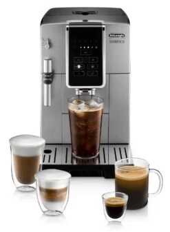 Refurbished DeLonghi Dinamica ECAM35025SB Espresso Machine -Coffee Machine Store DinamicaECAM35025SBWhitebackground allcoffeedrinks 80ddae29 cb5d 4f4c a776 aa80d3508435