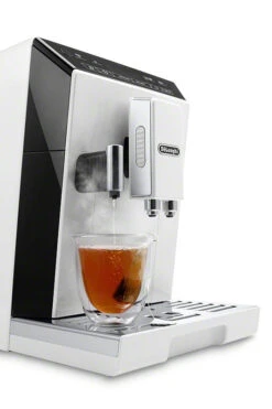 Refurbished DeLonghi Eletta Cappuccino In White ECAM44660W -Coffee Machine Store ECAM44660WElettaWhiteTea