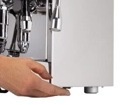 ECM Mechanika VI Slim Espresso Machine -Coffee Machine Store ECMMechanikaVISlimSchaltermitHandDetail