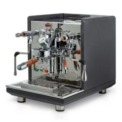 ECM Synchronika Espresso Machine With Flow Control - Anthracite -Coffee Machine Store ECMSYNCHDBFCQSP AnthraciteSidePanels
