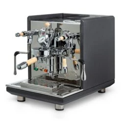 ECM Synchronika Espresso Machine With Flow Control - Anthracite -Coffee Machine Store ECMSYNCHDBFCTMP AnthraciteSidePanels