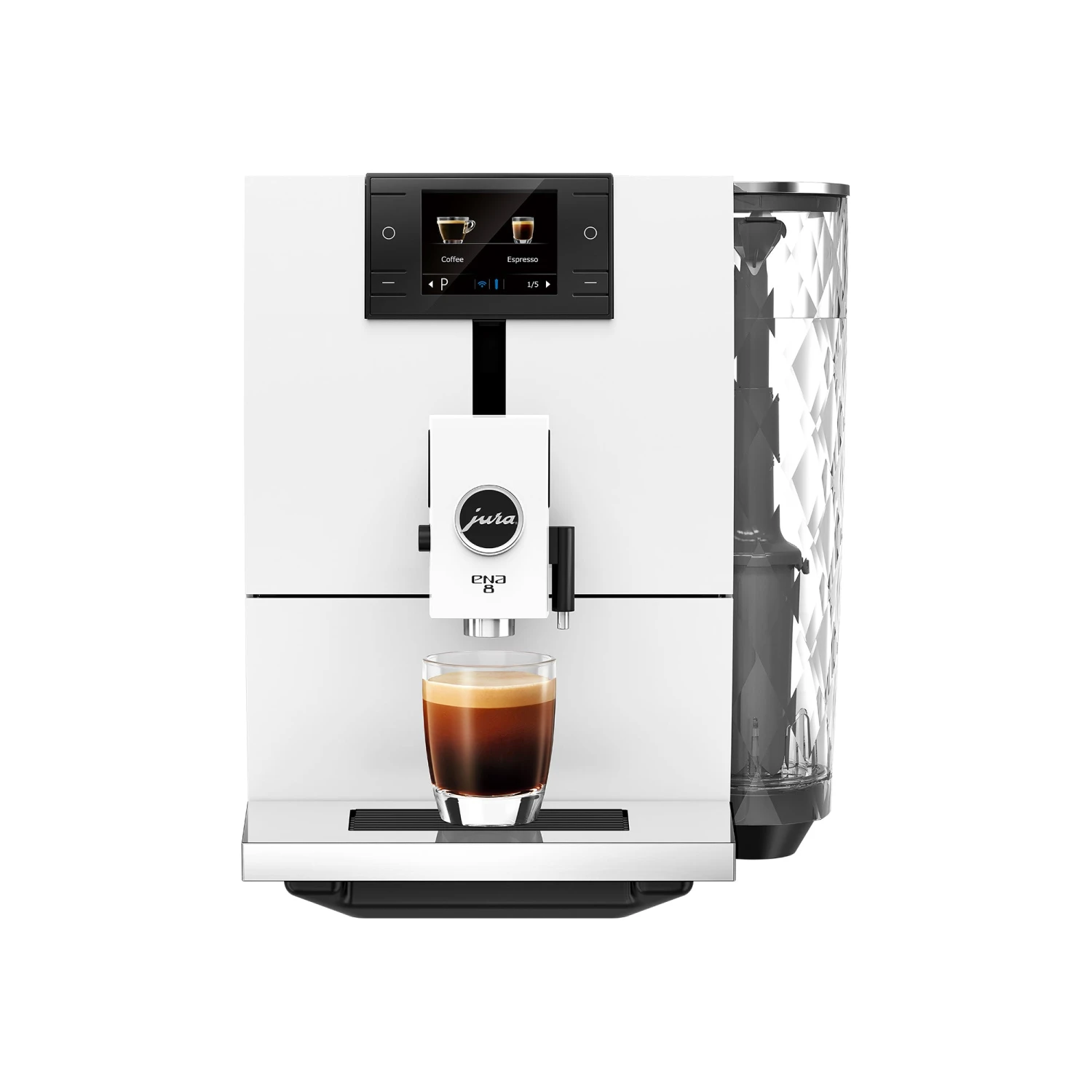 JURA ENA 8 Espresso Machine - Full Nordic White 4 JURA ENA 8 Espresso Machine - Full Nordic White - Image 2