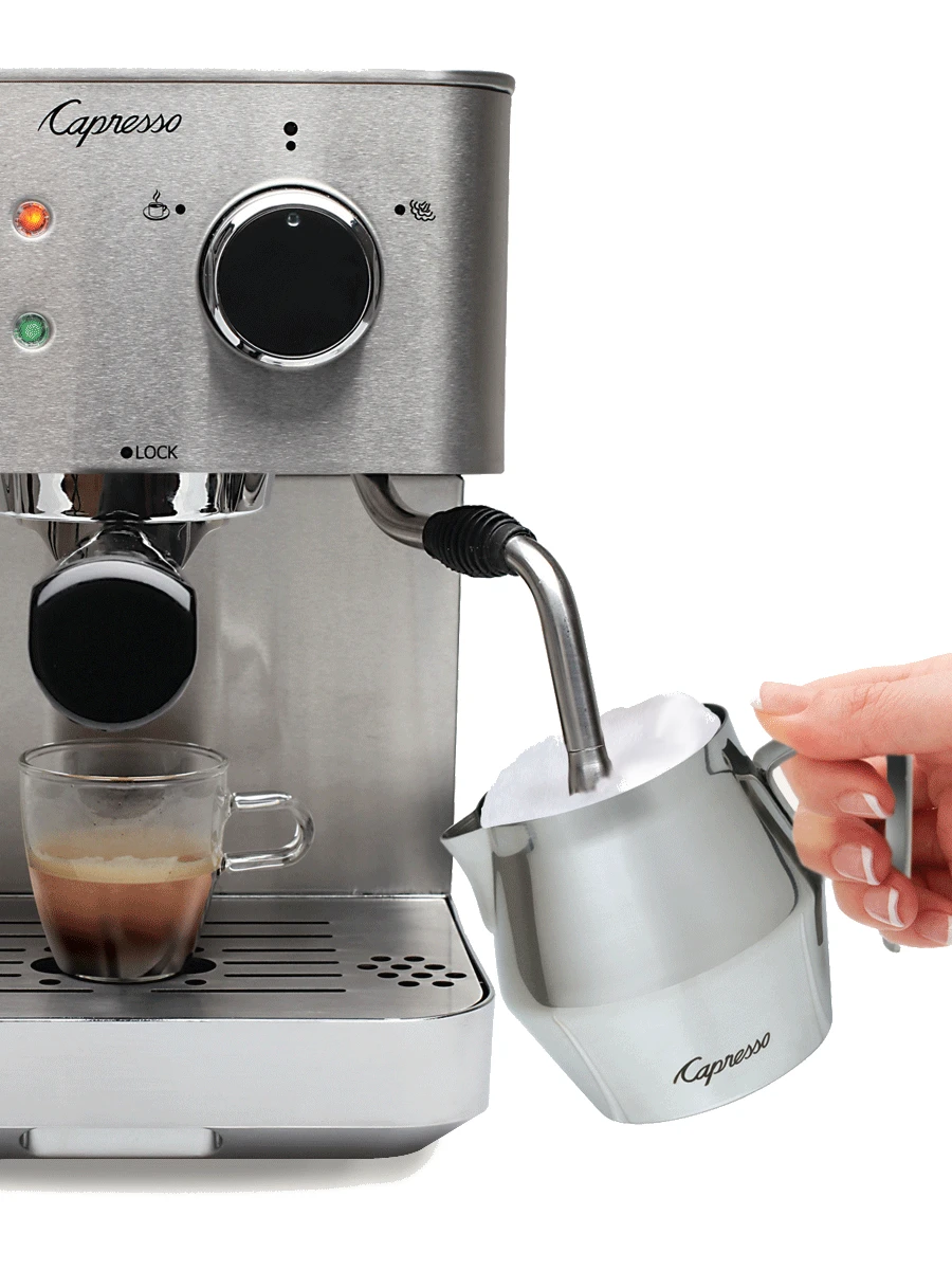 Capresso 10oz Stainless Steel Frothing Pitcher - Image 2