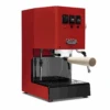 Gaggia Classic Evo Pro Espresso Machine In Cherry Red With Tiger Maple