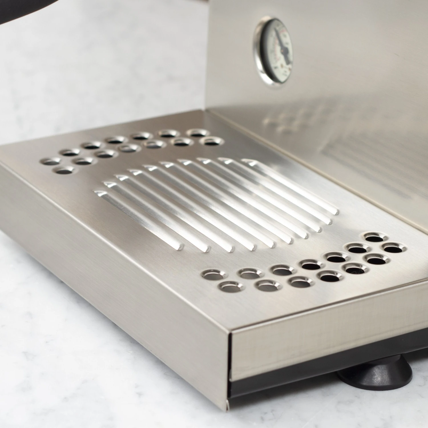 Rancilio Silvia Pro X Dual Boiler Espresso Machine In White - Image 9