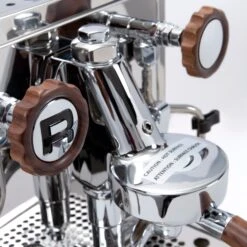Rocket Espresso Giotto Cronometro V Espresso Machine - Walnut Accents -Coffee Machine Store IMG 1228