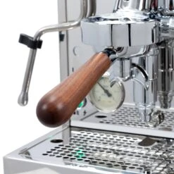 Rocket Espresso Giotto Cronometro V Espresso Machine - Walnut Accents -Coffee Machine Store IMG 1256