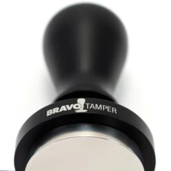 Bravo 54.7 Mm Espresso Tamper Aluminum Handle - Matte Black -Coffee Machine Store IMG 1358