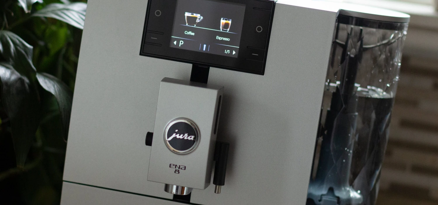 JURA ENA 8 Espresso Machine - Full Nordic White 12 JURA ENA 8 Espresso Machine - Full Nordic White - Image 10