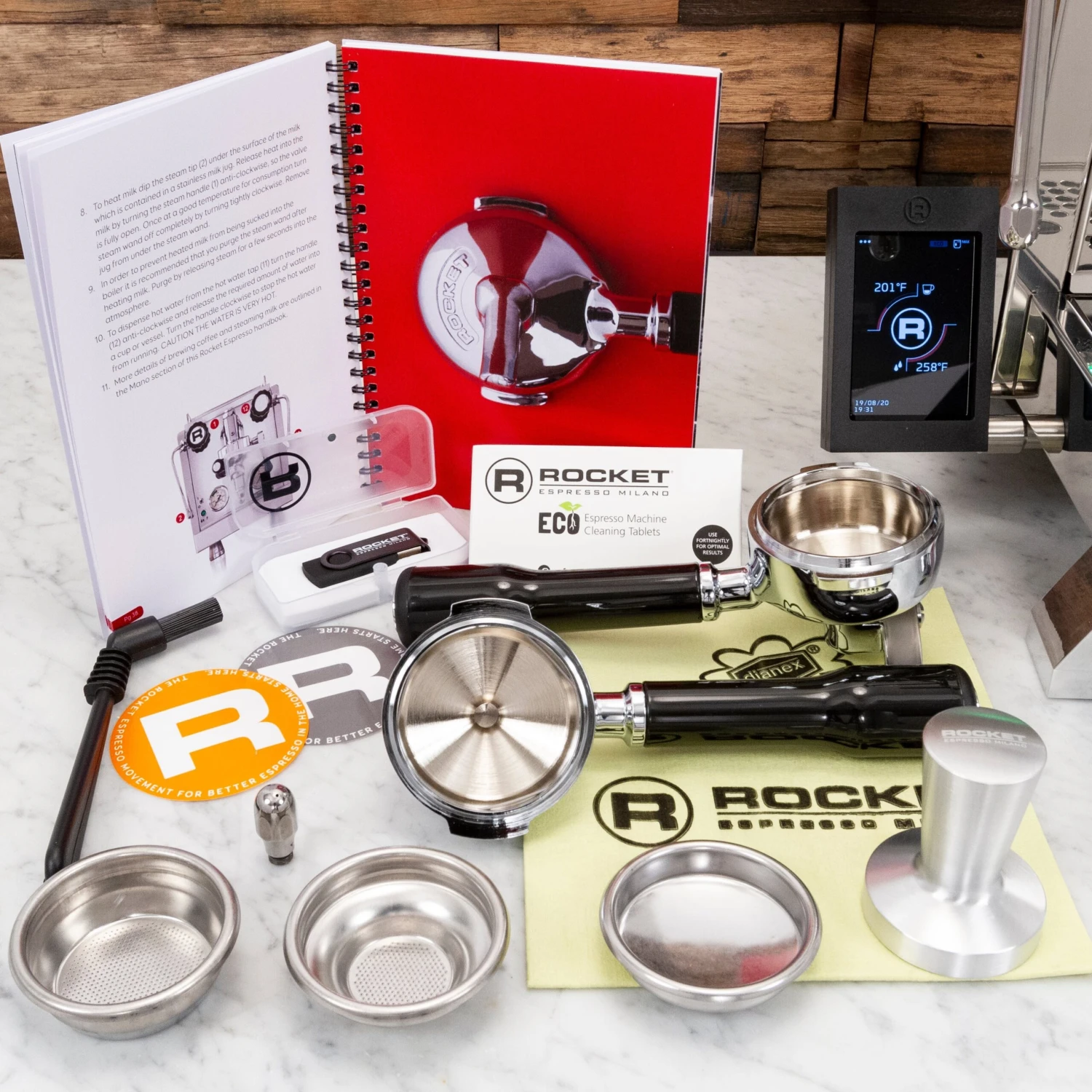 Rocket Espresso R Cinquantotto Espresso Machine With Flow Control - Image 8