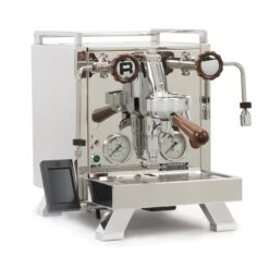 Rocket Espresso R Cinquantotto Espresso Machine - Walnut Accents -Coffee Machine Store IMG 4540