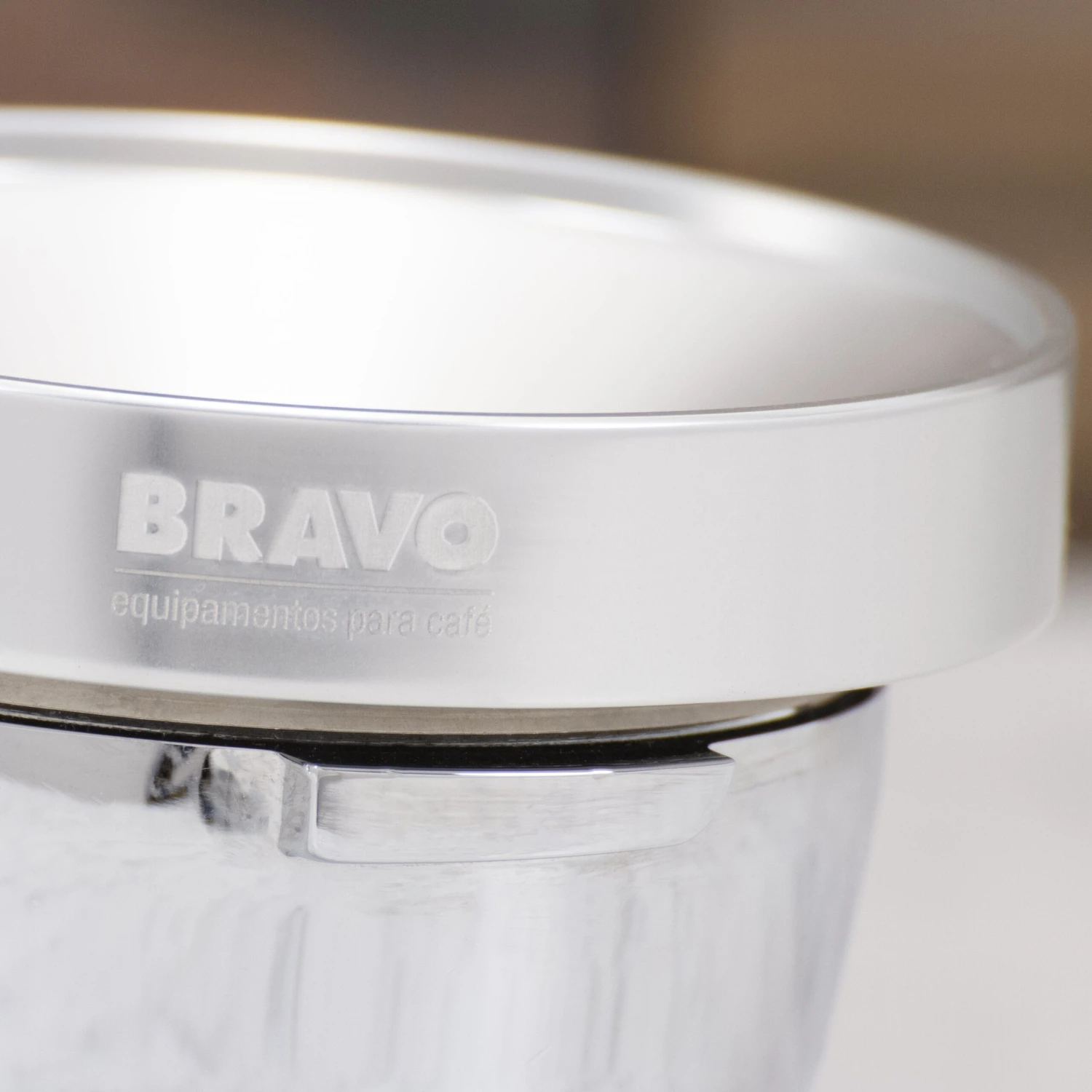 Bravo 54 Mm Dosing Funnel - Silver 7 Bravo 54 Mm Dosing Funnel - Silver - Image 5