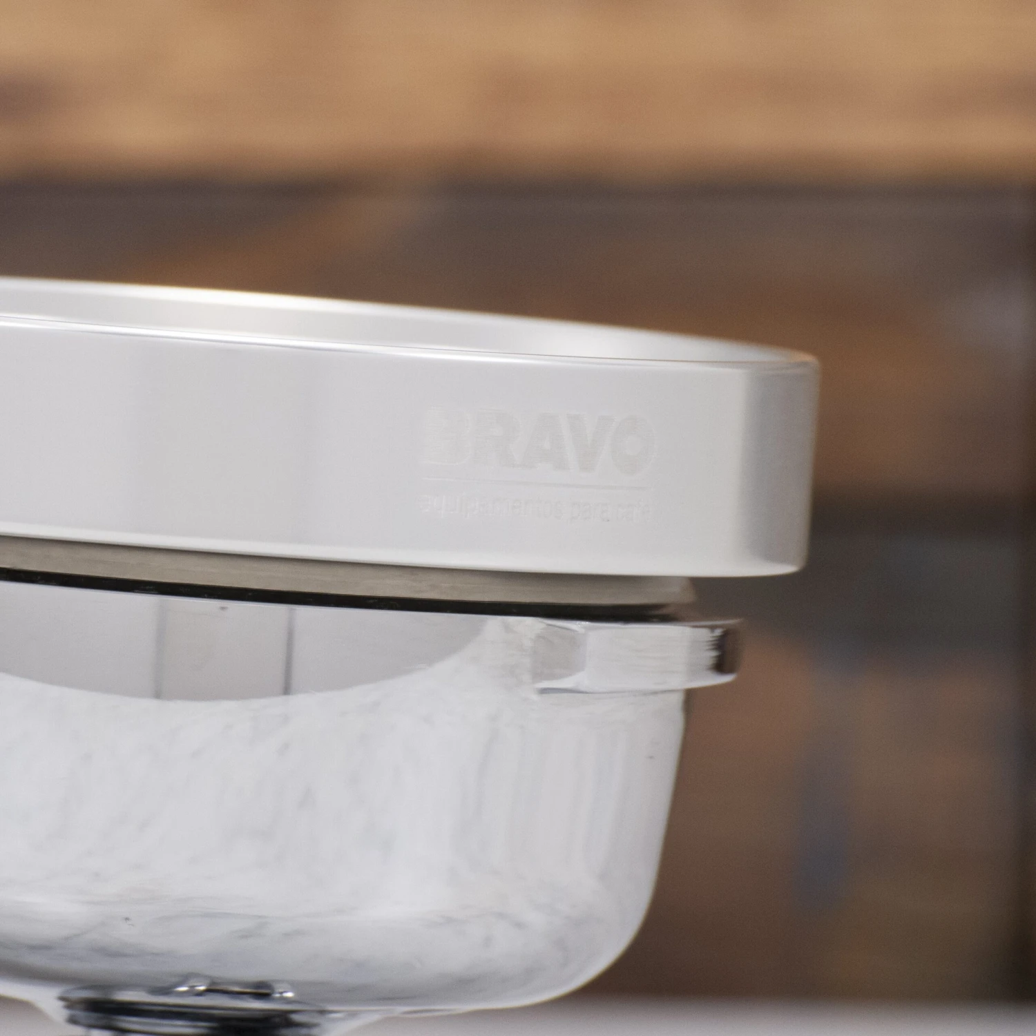 Bravo 54 Mm Dosing Funnel - Silver 6 Bravo 54 Mm Dosing Funnel - Silver - Image 4