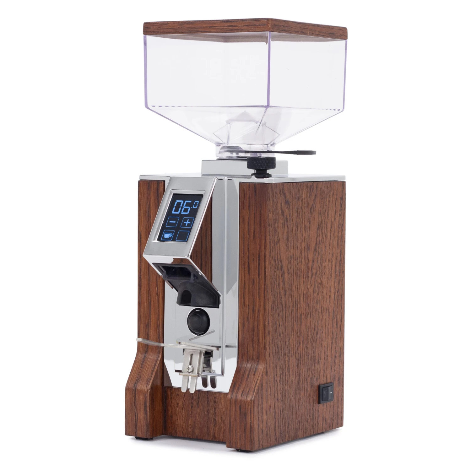 Eureka Mignon Design Coffee Grinder In Stained Walnut 3 Eureka Mignon Design Coffee Grinder In Stained Walnut
