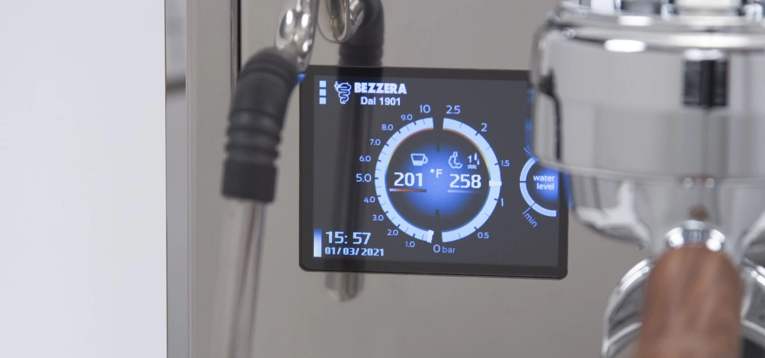 Bezzera DUO DE Dual Boiler Espresso Machine - Total Red - Image 5