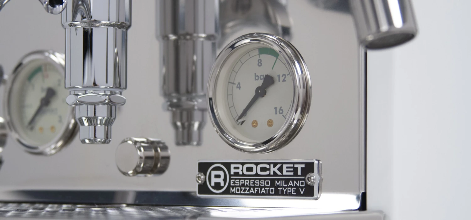 Rocket Espresso Mozzafiato Cronometro V Bianco Espresso Machine With Flow Control - Image 8