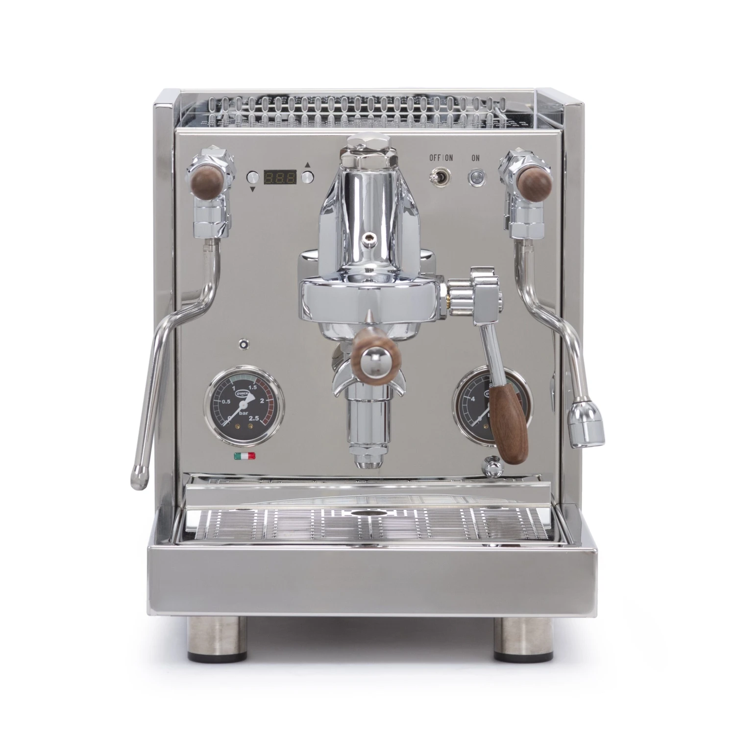 Quick Mill Arnos Espresso Machine - Walnut Accents 4 Quick Mill Arnos Espresso Machine - Walnut Accents - Image 2