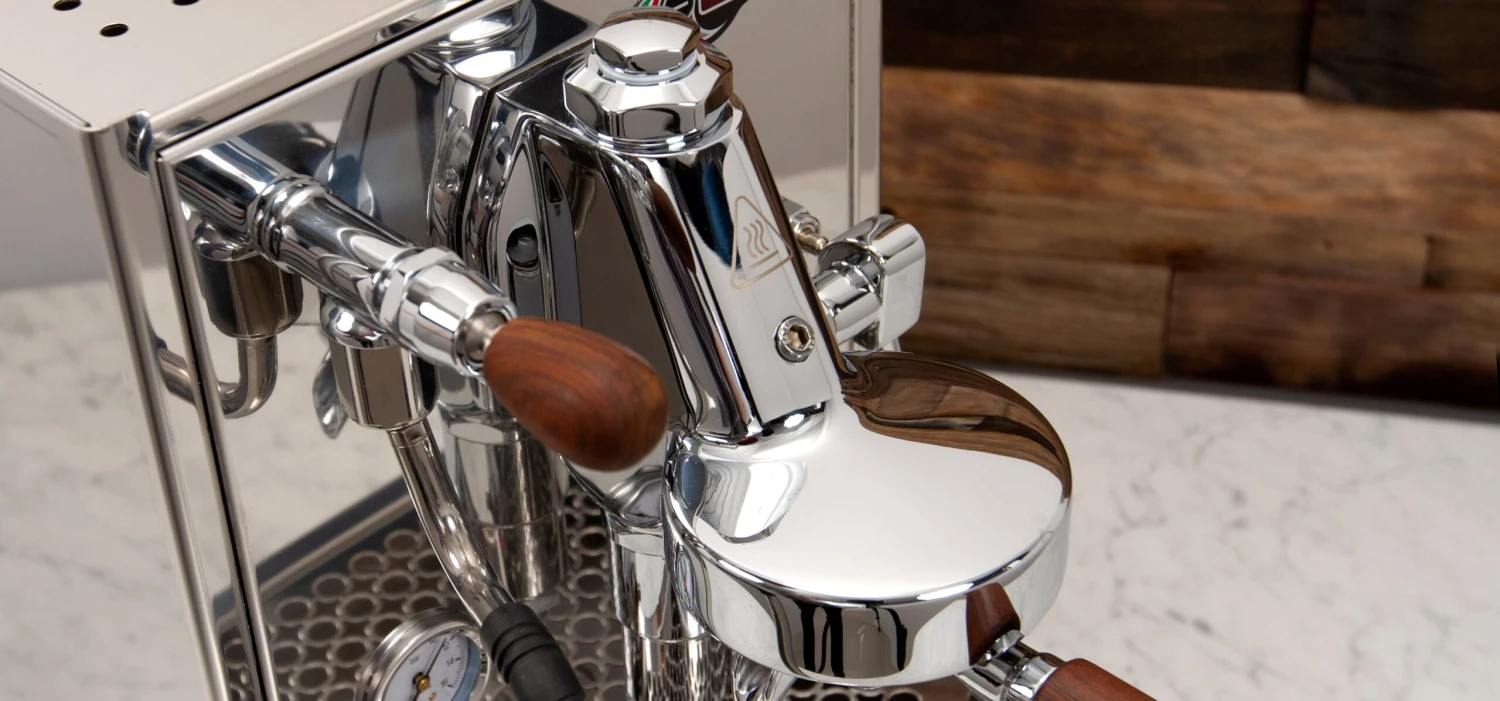 Bezzera Unica Espresso Machine - Rosewood Accents - Image 13