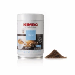 Kimbo Il Caffe Di Napoli Decaf Ground 250g - Tin -Coffee Machine Store KIMBO 10028 03 1200x1200 1