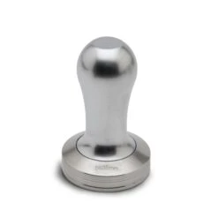 Lelit 58.55mm Flat Espresso Tamper - Aluminum -Coffee Machine Store LelitAluminumTamper58mmAngledAlt