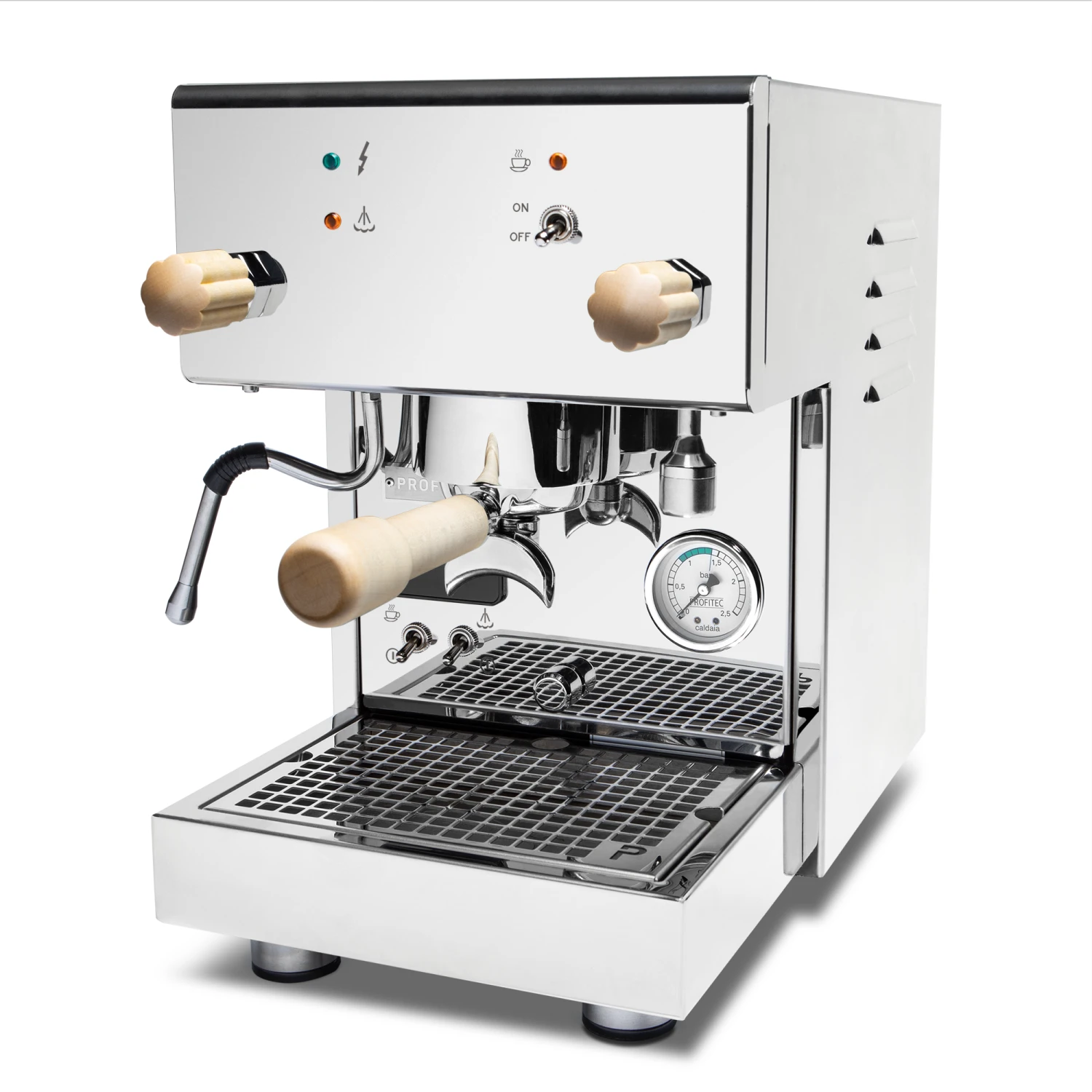 Profitec Pro 300 Dual Boiler Espresso Machine With Tiger Maple 3 Profitec Pro 300 Dual Boiler Espresso Machine With Tiger Maple