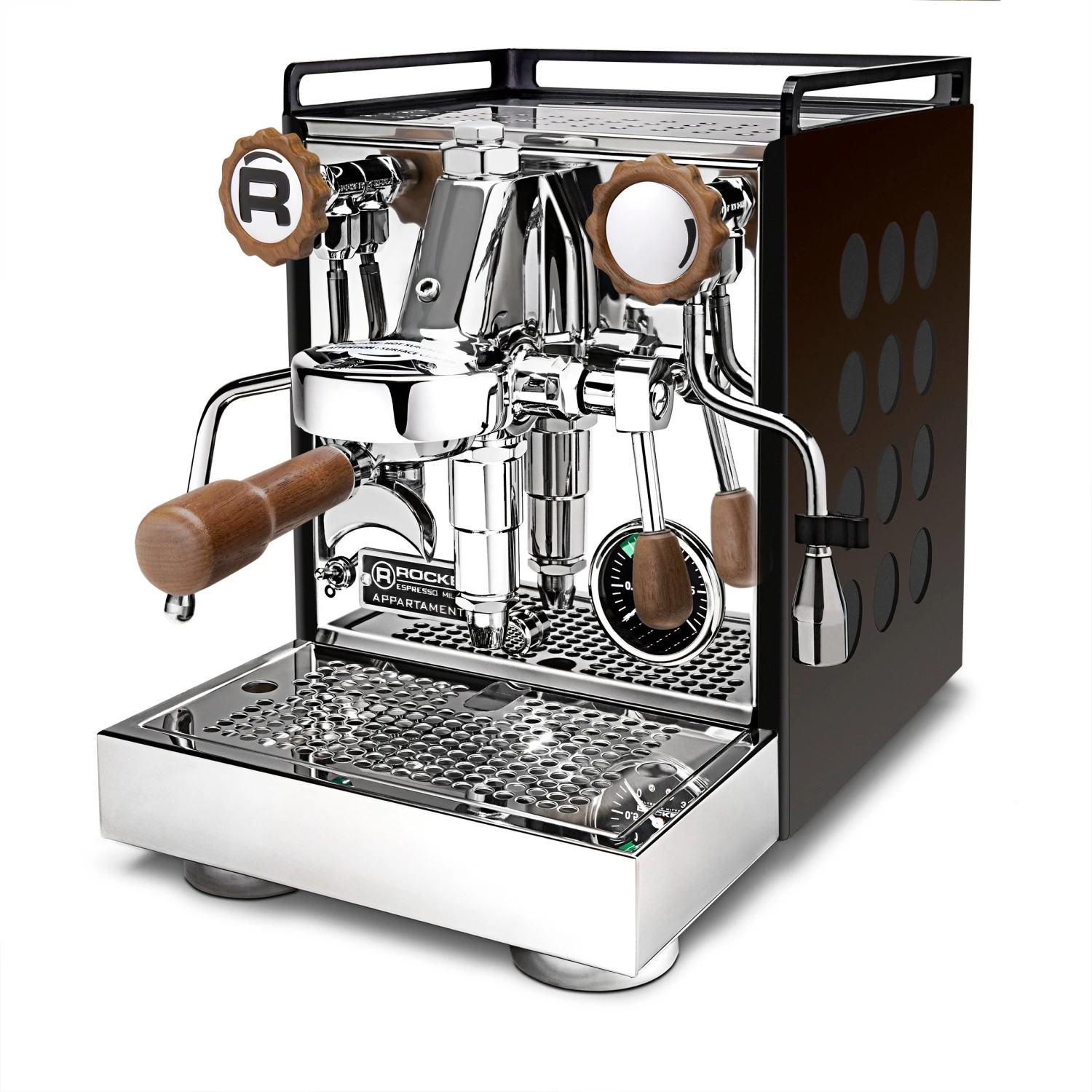 Rocket Espresso Appartamento Serie Nera Espresso Machine - Black - Image 4