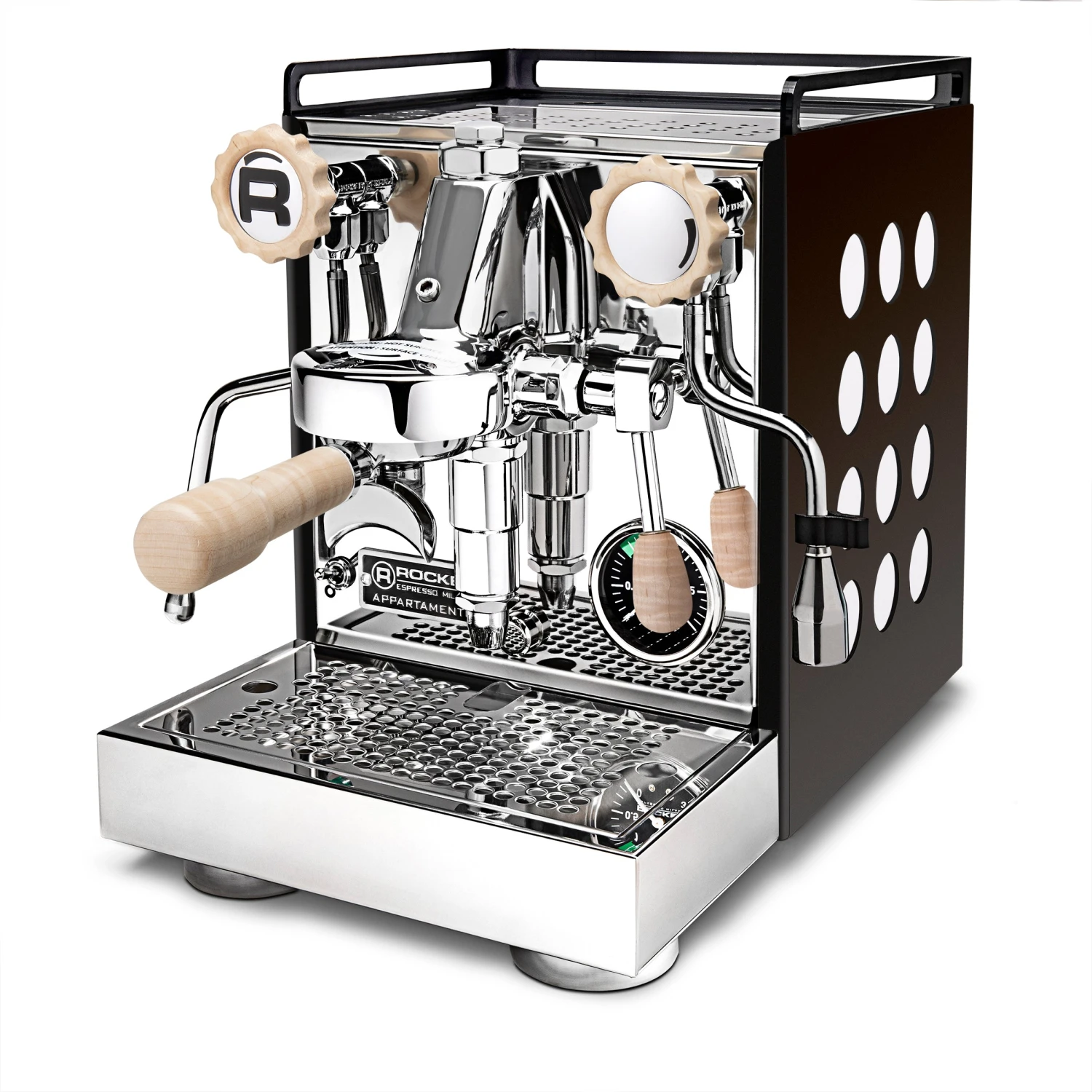 Rocket Espresso Appartamento Serie Nera Espresso Machine - White - Image 3