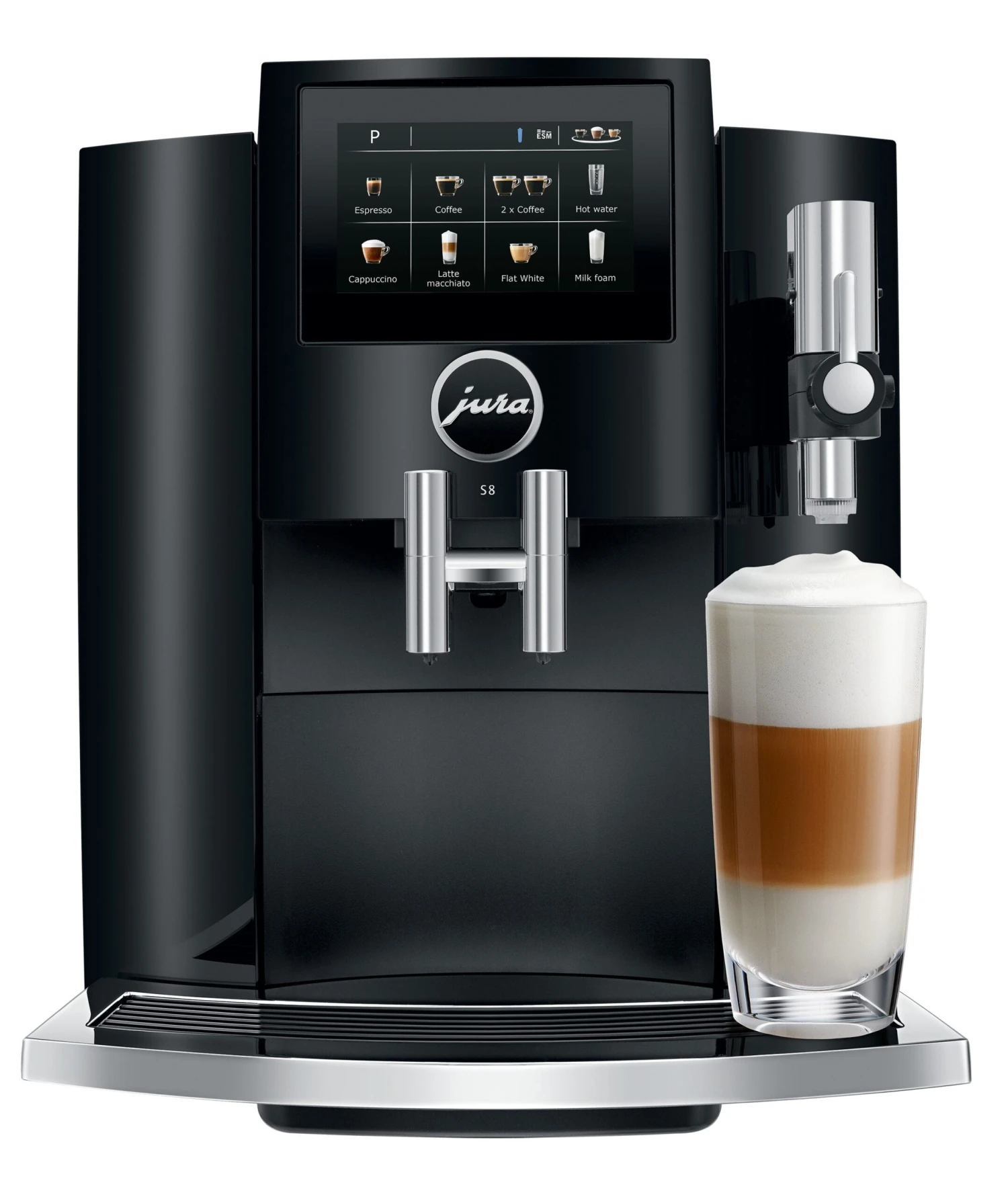 JURA S8 Black Espresso Machine - Image 2