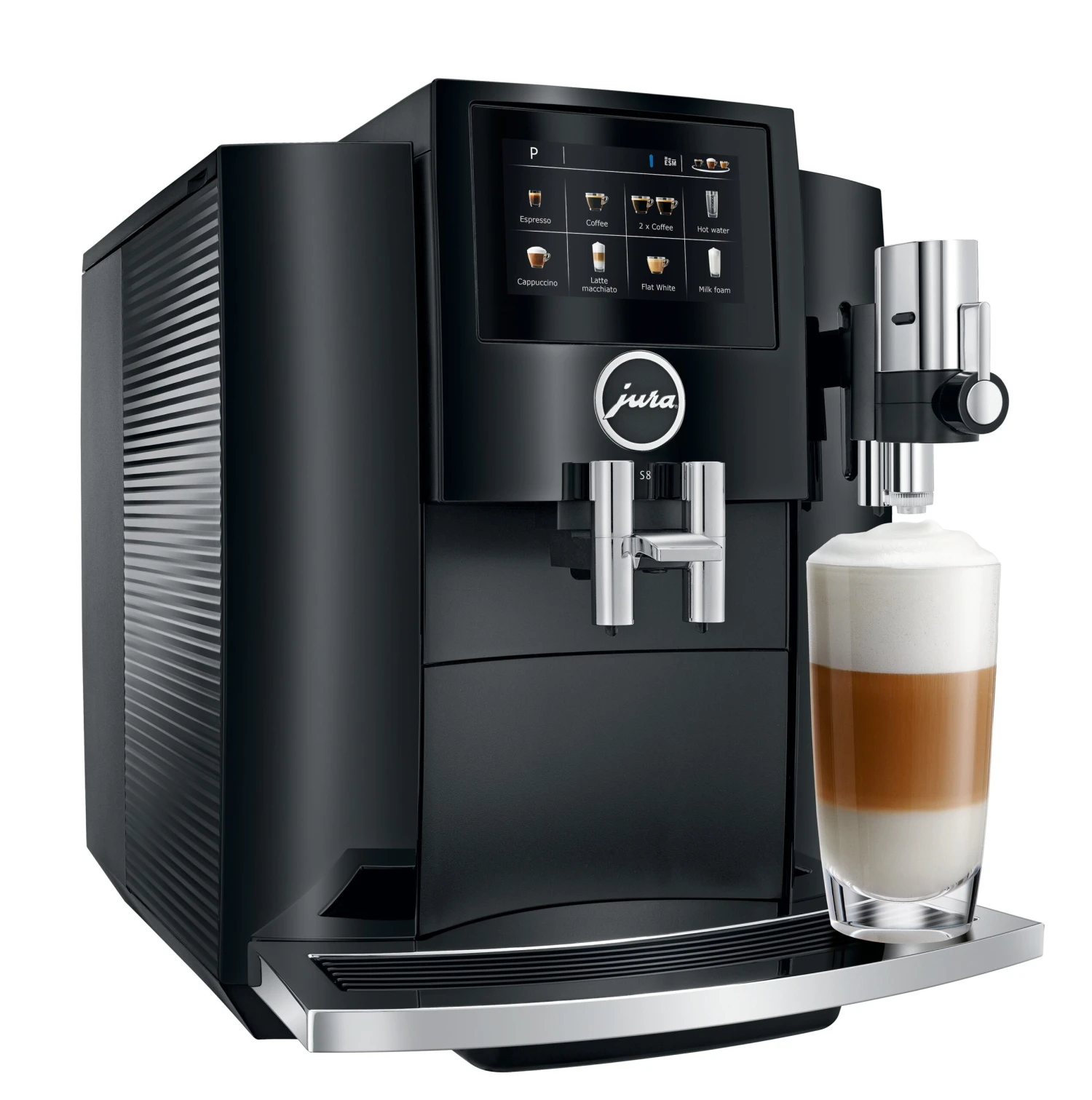 JURA S8 Black Espresso Machine - Image 3