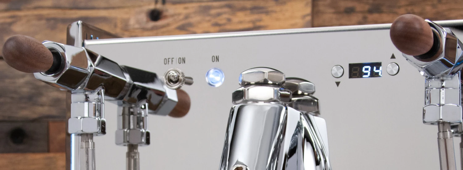 Quick Mill Vetrano Design Espresso Machine - Walnut Accents 20 Quick Mill Vetrano Design Espresso Machine - Walnut Accents - Image 18