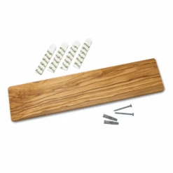 Wiedemann Hangup 4pc Equipment Rack - Olive Wood -Coffee Machine Store WMHANGUP4OW 06