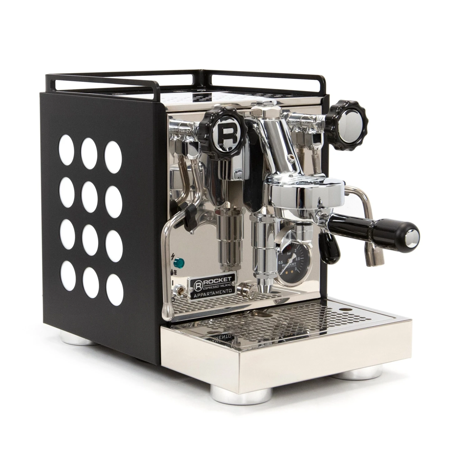 Rocket Espresso Appartamento Serie Nera Espresso Machine - White - Image 8