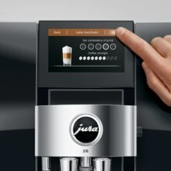 JURA Z10 Super-Automatic Espresso Machine In Diamond Black -Coffee Machine Store Z10 det Di Bl screen touch AromaSel en Original eng 30799
