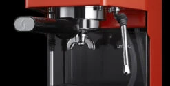 Gaggia Classic Pro Espresso Machine In Lobster Red -Coffee Machine Store closeup steamwond 1560x790 fd7a67df f137 4d65 aedd f5beec820073