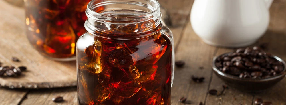 Yama 6-8 Cup Brown Wood Cold Drip Coffee Maker - Image 2