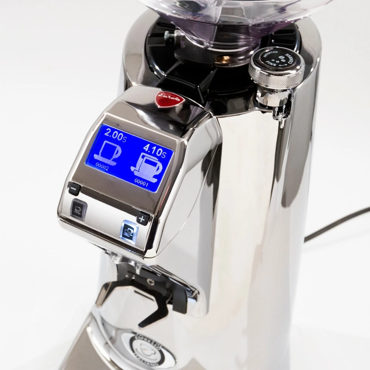 Eureka Olympus 75E High Speed Espresso Grinder In Chrome - Image 5