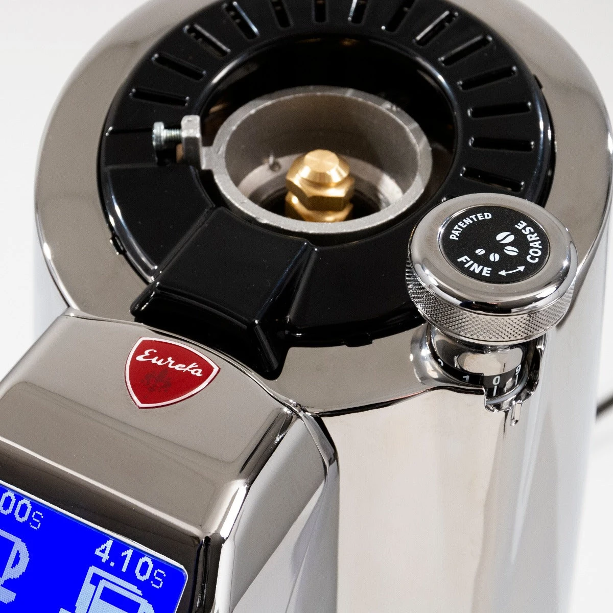 Eureka Olympus 75E High Speed Espresso Grinder In Chrome - Image 7