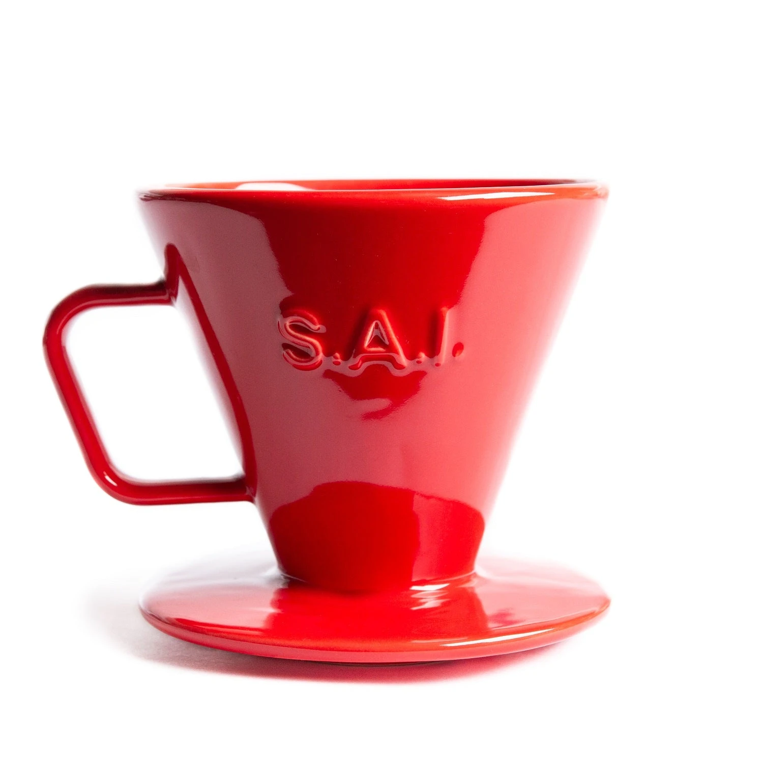 Saint Anthony Industries C70 Ceramic Pourover Brewer - Red 3 Saint Anthony Industries C70 Ceramic Pourover Brewer - Red